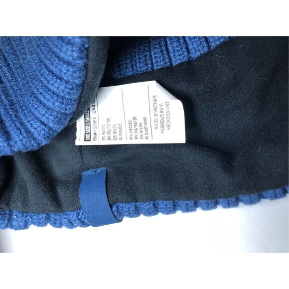 Nike Knit Wide Blue Headband - Picture 7 of 7